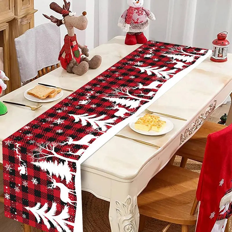 Christmas Disposable Tablecloth Christmas Decorations for Home