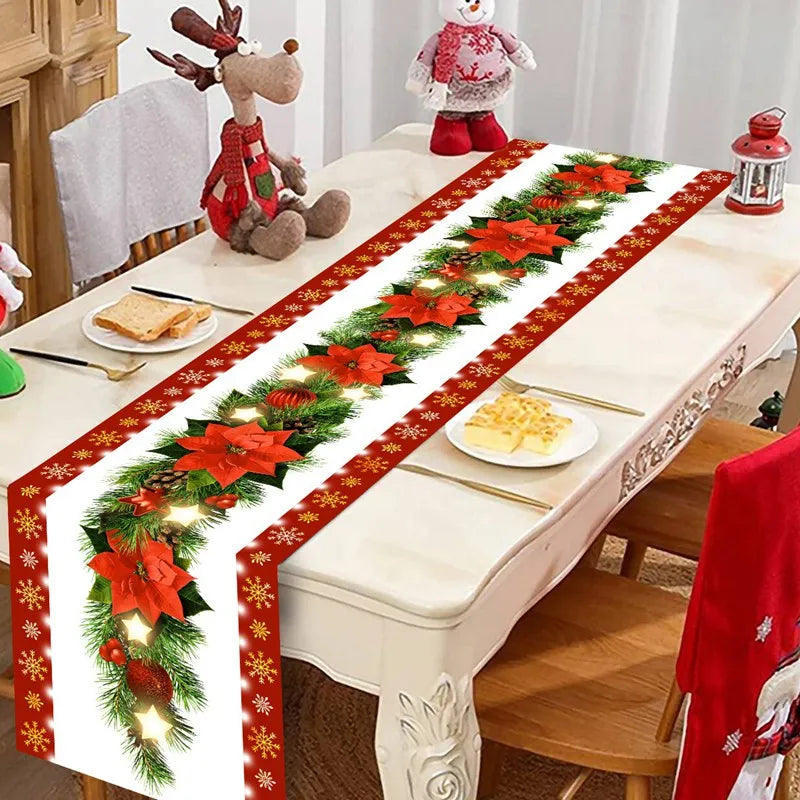 Christmas Disposable Tablecloth Christmas Decorations for Home