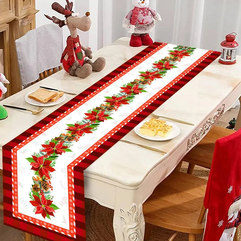 Christmas Disposable Tablecloth Christmas Decorations for Home