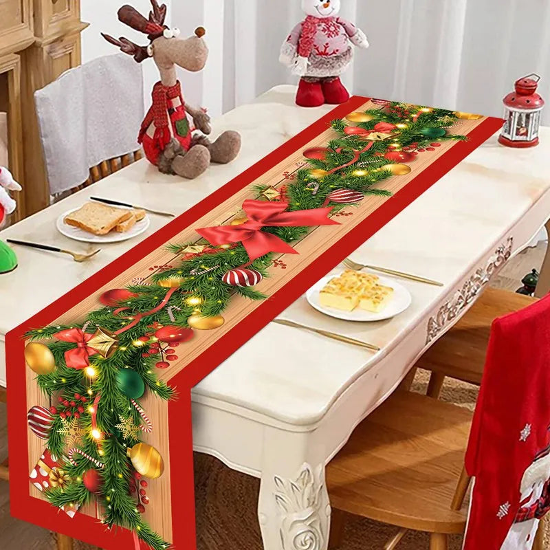 Christmas Disposable Tablecloth Christmas Decorations for Home