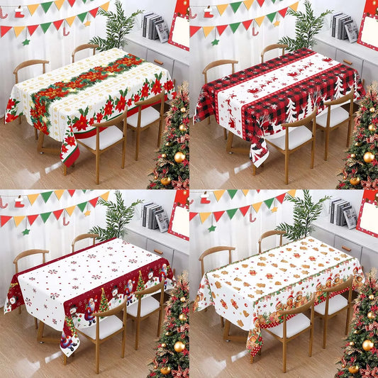 Christmas Disposable Tablecloth Christmas Decorations for Home