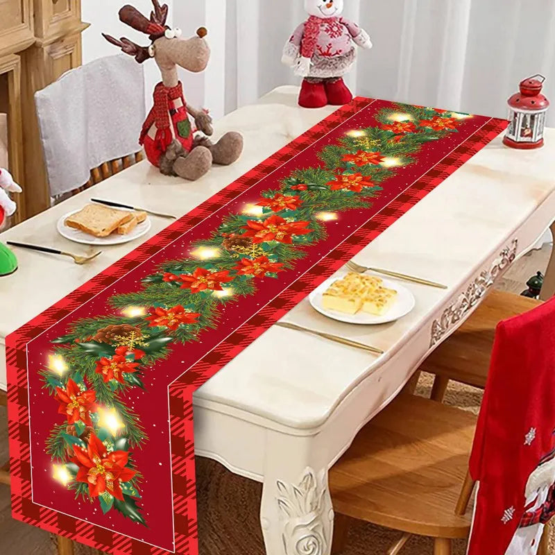 Christmas Disposable Tablecloth Christmas Decorations for Home