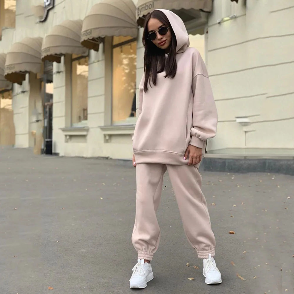 2025 New Fashion Hoodie Set, Casual Two-Piece Set, Hot Selling, Autumn and Winter