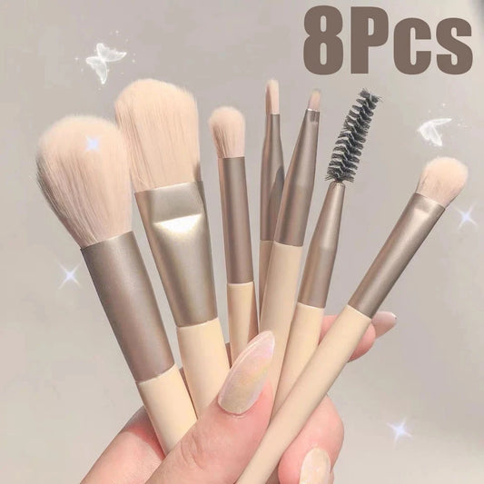 8Pcs Makeup Brush Set