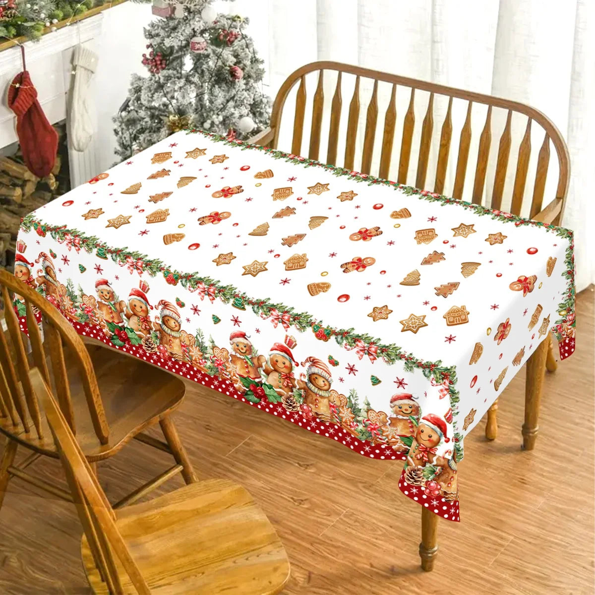 Christmas Disposable Tablecloth Christmas Decorations for Home