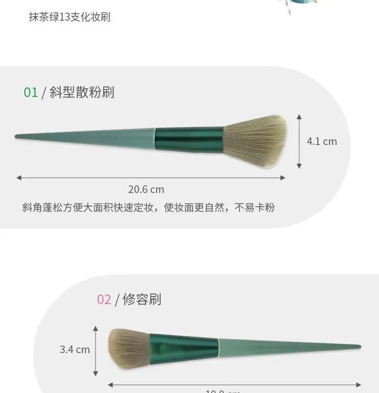 13Pcs Soft Fluffy Makeup Brushes Set