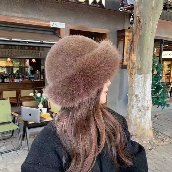 New Autumn And Winter Women's Fashion Fur Cap