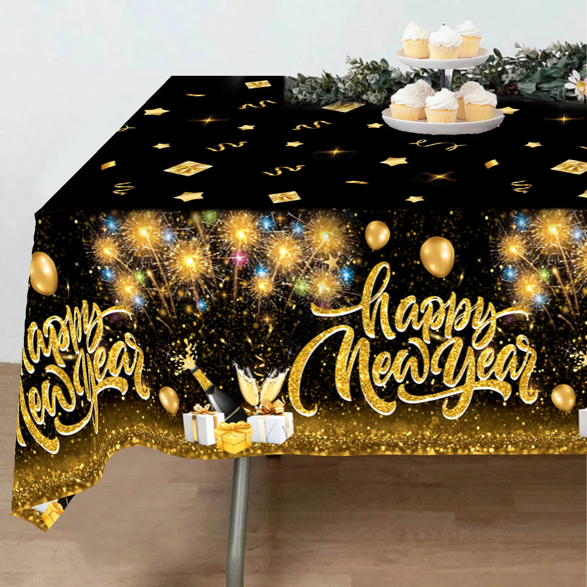 Christmas Disposable Tablecloth Christmas Decorations for Home