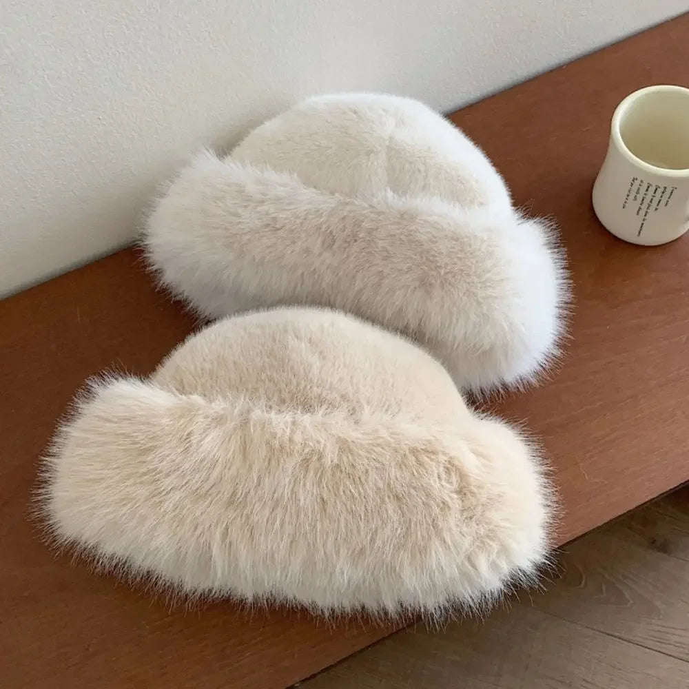 New Autumn And Winter Women's Fashion Fur Cap