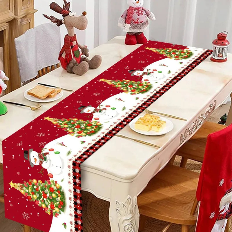 Christmas Disposable Tablecloth Christmas Decorations for Home