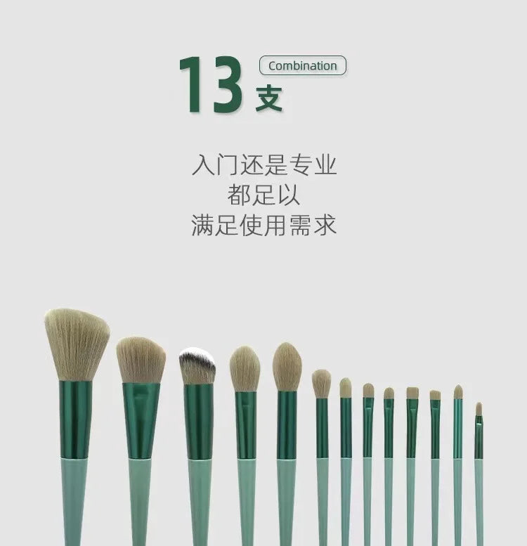 13Pcs Soft Fluffy Makeup Brushes Set