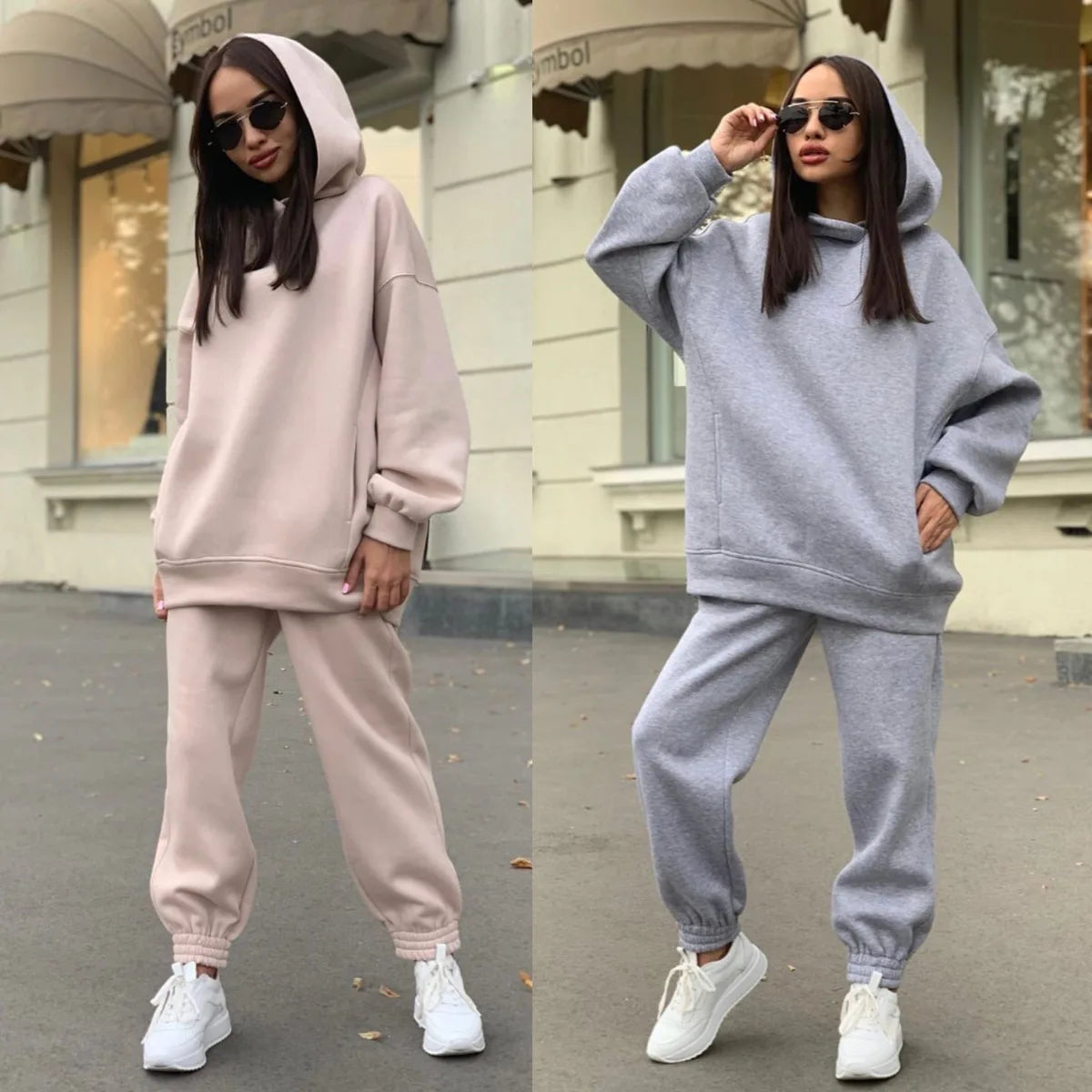 2025 New Fashion Hoodie Set, Casual Two-Piece Set, Hot Selling, Autumn and Winter