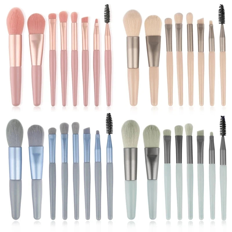 8Pcs Makeup Brush Set