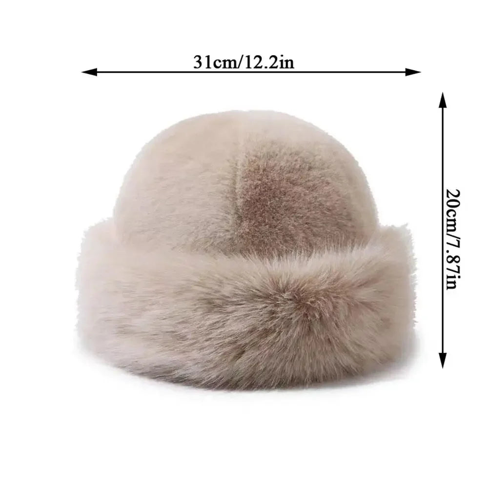 New Autumn And Winter Women's Fashion Fur Cap