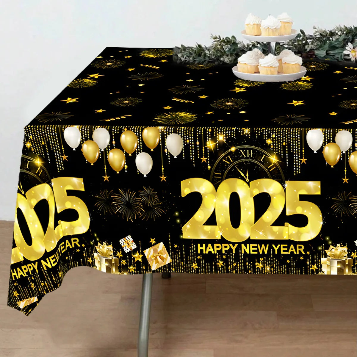 Christmas Disposable Tablecloth Christmas Decorations for Home