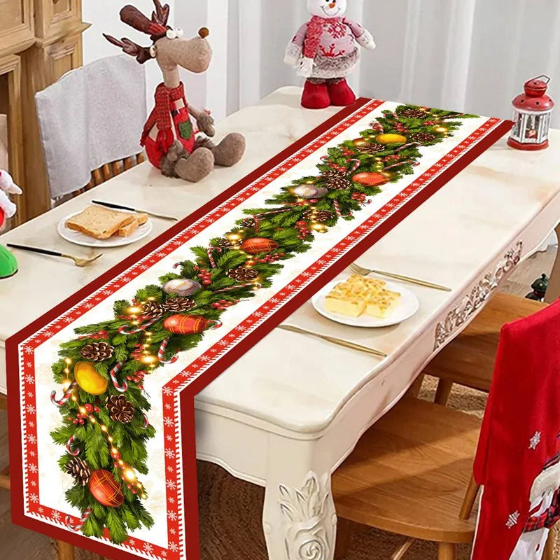 Christmas Disposable Tablecloth Christmas Decorations for Home